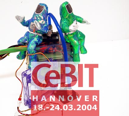CeBIT 2004 w Hanowerze - Sprawy idą ku lepszemu!