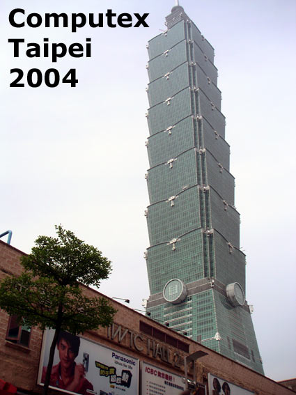 Computex Taipei 2004: Dzień 1