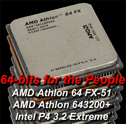 Nowy porządek świata: Athlon 64 FX i Athlon 64 kontra P4 Extreme