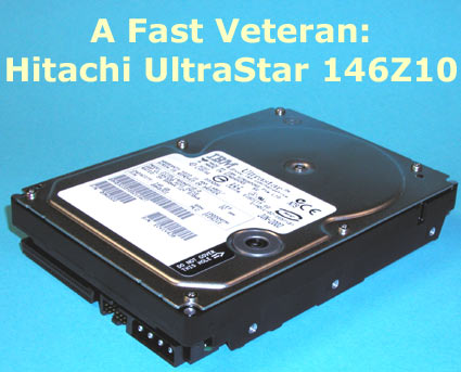 Porównanie spóźnialskich: Hitachi UltraStar 146Z10