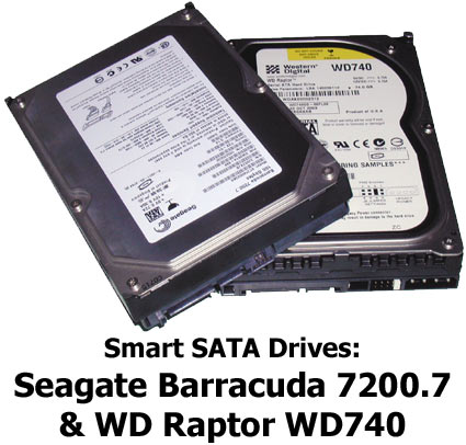 Szybkie i sprytne: Barracuda 7200.7 Seagate i WD740 Raptor Western Digital